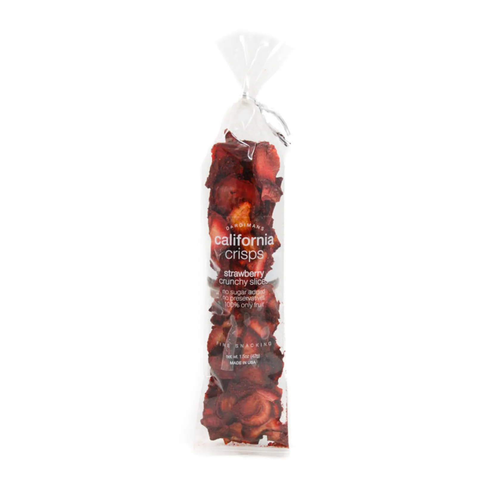 California Crisps Ingredients Brands|Snacks^Short Dated Strawberry Slices, 43g