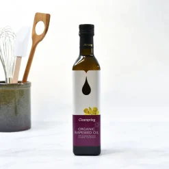 Clearspring Ingredients Brands|Oil, Vinegar & Dressings^Short Dated Organic Rapeseed Oil, 500ml