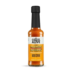 Eaten Alive Ingredients Brands|Sauces & Condiments^Short Dated Mango Inferno Hot Sauce, 150ml