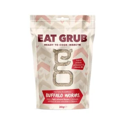 Eat Grub Ingredients Brands|Made In The Uk^Short Dated Edible Buffalo Worms, 20g