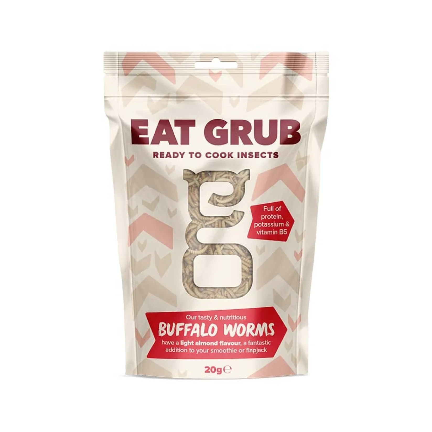 Eat Grub Ingredients Brands|Made In The Uk^Short Dated Edible Buffalo Worms, 20g