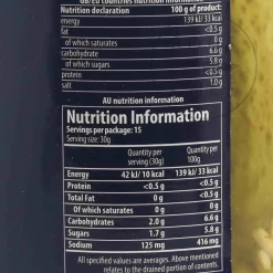 Anglo Dal Ltd Ingredients Brands|Vegetables^Short Dated Krakus Pickled Dill Cucumbers, 920g