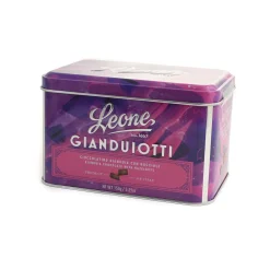Leone Ingredients Brands|Italian Ingredients^Short Dated Gianduiotti Gift Tin, 150g