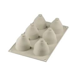 Silikomart Baking Supplies & Equipment^Silicone Strawberry Dessert Mould, 95ml