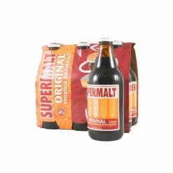 Supermalt Ingredients Brands|African Ingredients^Six-Pack Bottles