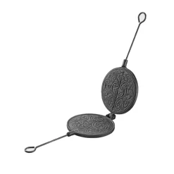 Skeppshult Pots & Pans^Cast Iron Wafer Iron, 15cm