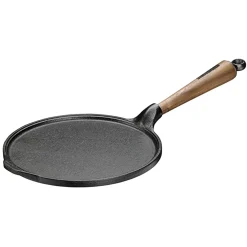 Skeppshult Pots & Pans^Traditional Cast Iron Pancake Pan, 23cm