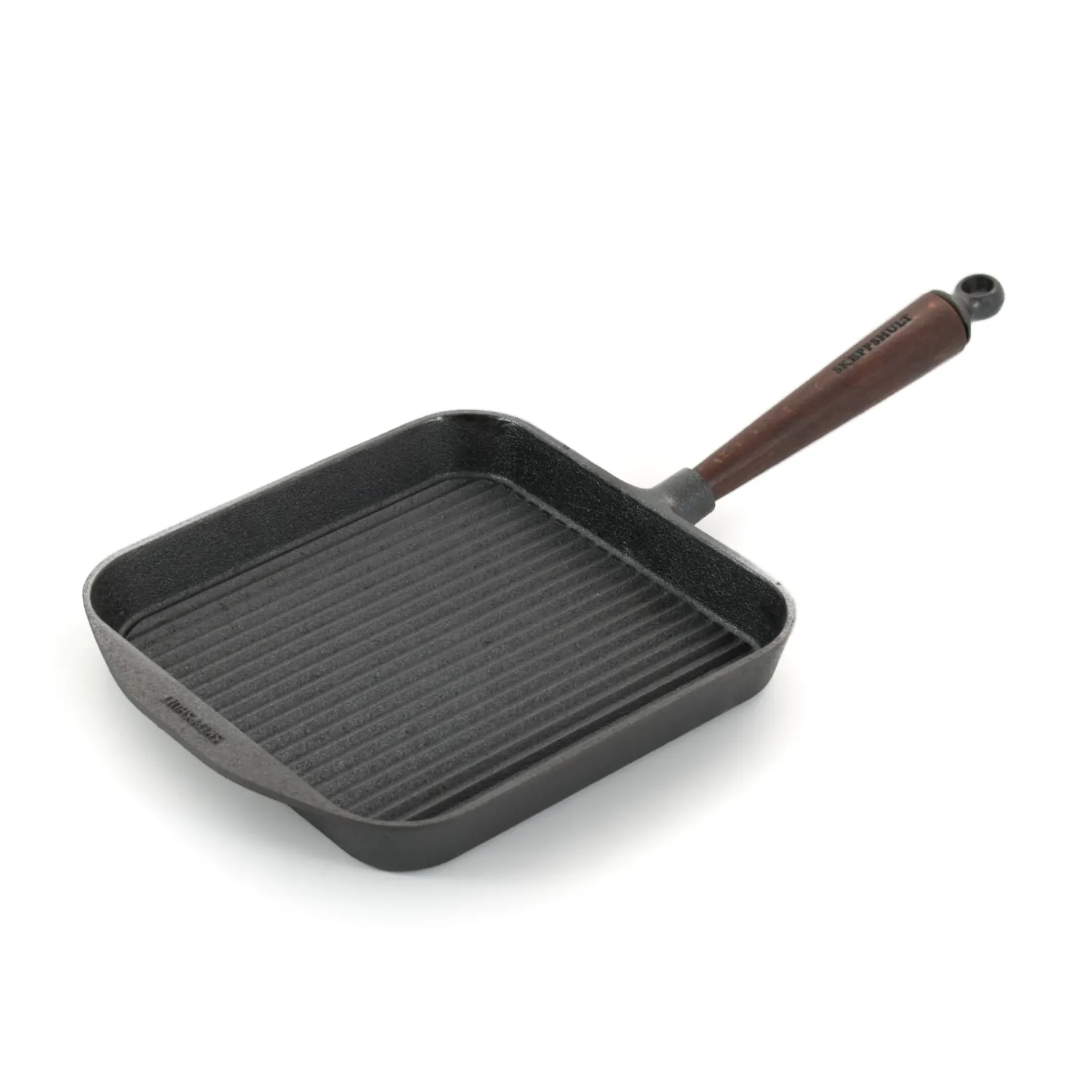Skeppshult Serveware|Pots & Pans^Traditional Cast Iron Square Grill Pan, 25cm