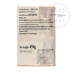 TT Chinese Ingredients|Pasta, Rice & Beans^Sliced Rice Cake for Hot Pot, 454g