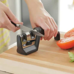 Smith's Kitchen Knives^Pull-Thru Knife & Scissor Sharpener