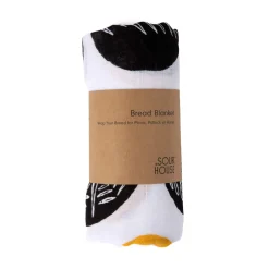 Sourhouse Baking Supplies & Equipment^Black & Gold Bread Blanket, 86cm