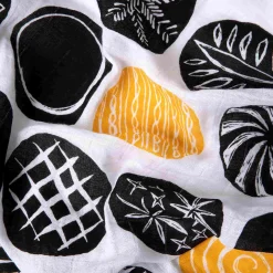 Sourhouse Baking Supplies & Equipment^Black & Gold Bread Blanket, 86cm