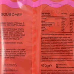 Sous Chef Snacks|Ingredients Brands^Omakase Snacks - Black Pepper & Chilli, 150g