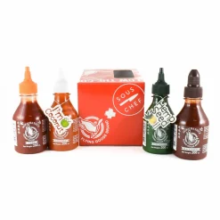 Flying Goose Ingredients Brands|Sauces & Condiments^Sous Chef x Sriracha Box Set, 4 x 200ml