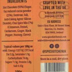 Spice Kitchen Ingredients Brands|Drinks^Chai Hot Chocolate, 100g