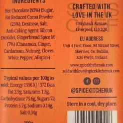 Spice Kitchen Ingredients Brands|Drinks^Gingerbread Hot Chocolate, 100g