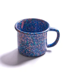 Kapka Enamel Middle Eastern Ingredients|Picnicware^Splatter Fest Enamel Mug Cobalt, Blue, 350ml