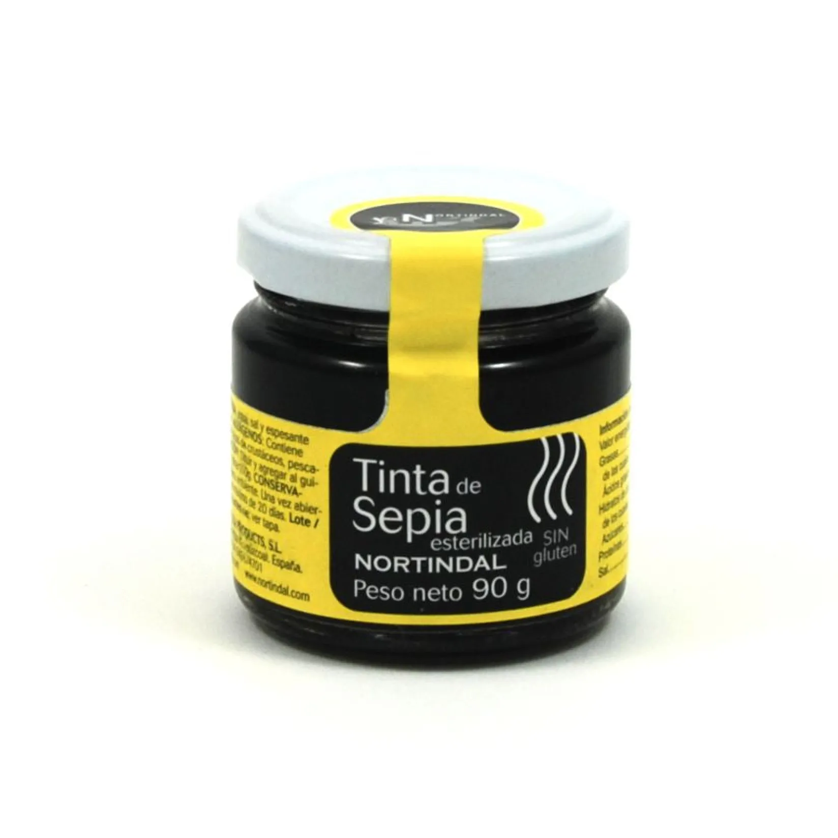 Nortindal Ingredients Brands|Spanish Ingredients^Squid Ink Jar (Cuttlefish Ink)
