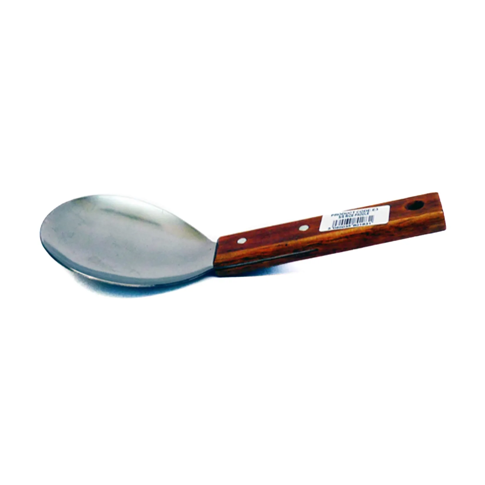 Chinese Tableware Chinese Ingredients|Kitchen Tools & Utensils^Stainless Steel Rice Paddle with Wooden Handle