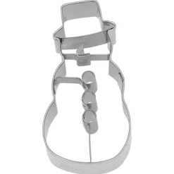 Birkmann Baking Supplies & Equipment^Stainless Steel Snowman Cookie Cutter, 8cm