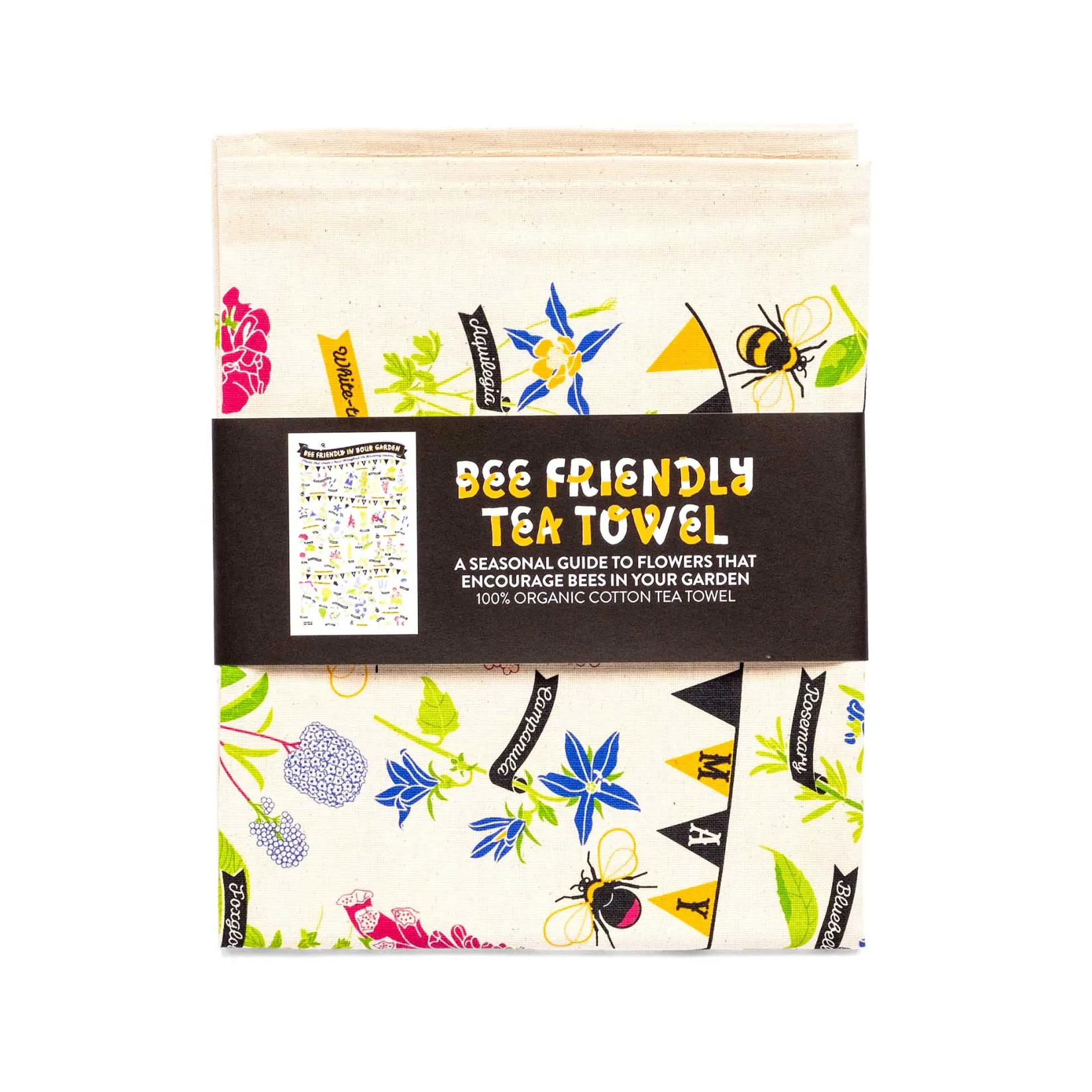 Stuart Gardiner Made In The Uk|Kitchen Textiles & Clothing^Bee Friendly Tea Towel