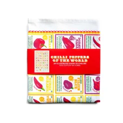 Stuart Gardiner Made In The Uk|Kitchen Textiles & Clothing^Chilli Peppers of the World Tea Towel