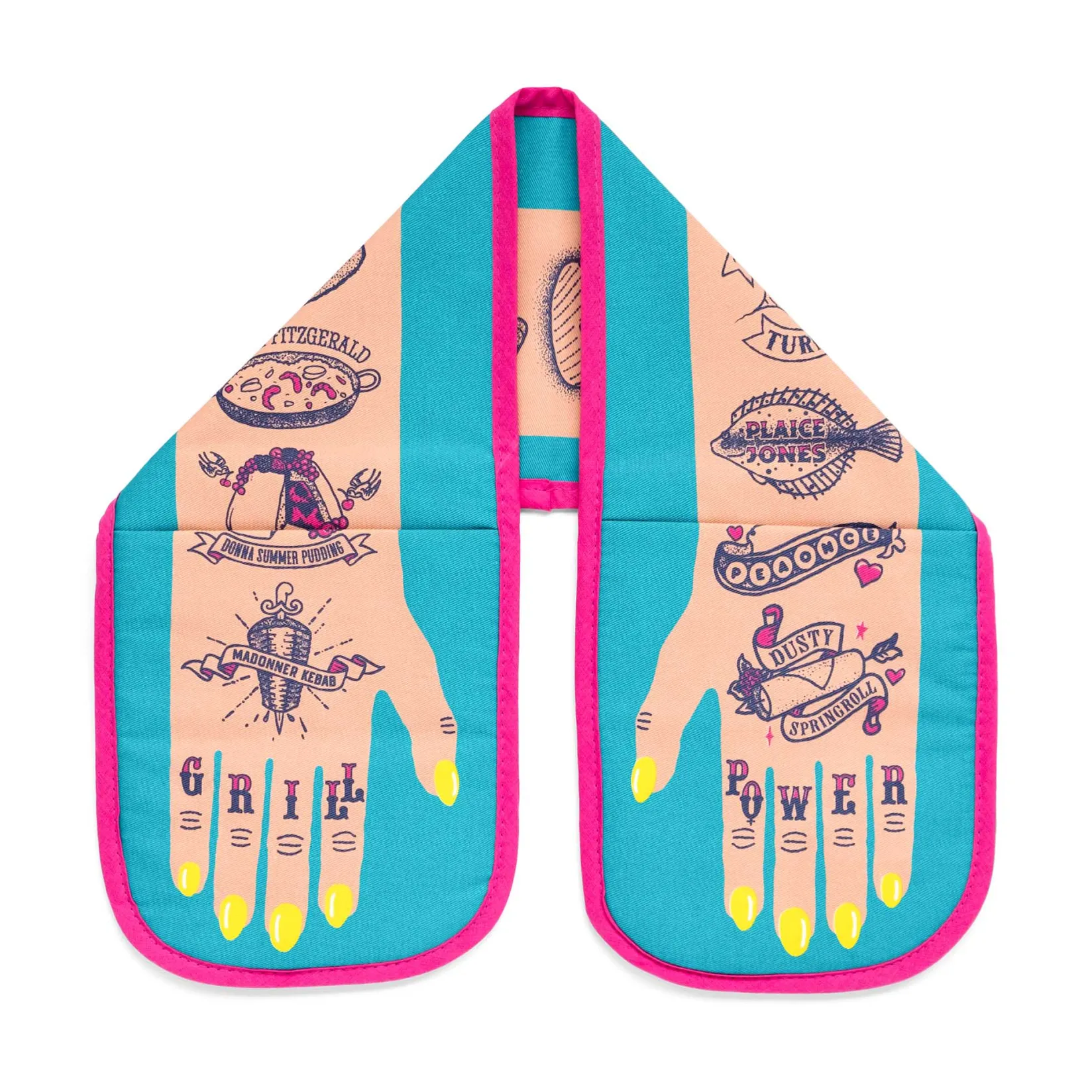 Stuart Gardiner Made In The Uk|Kitchen Textiles & Clothing^Grill Power Double Oven Glove