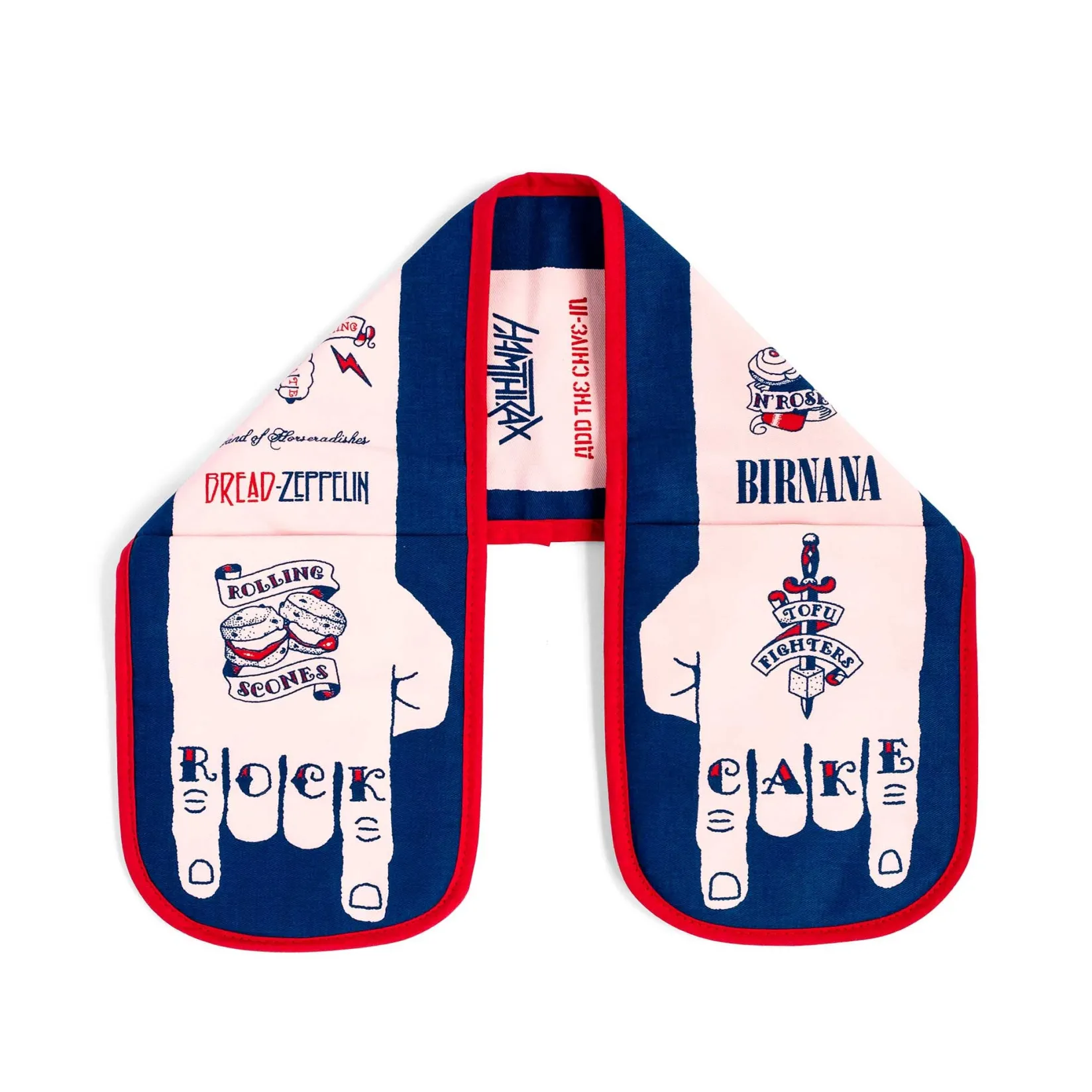 Stuart Gardiner Made In The Uk|Kitchen Textiles & Clothing^Rock Cake Double Oven Glove