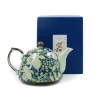 Kiji Stoneware & Ceramics Tableware Brands|Japanese Ingredients^Suisen Blue Japanese Teapot