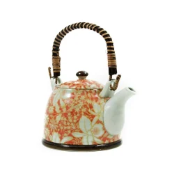 Kiji Stoneware & Ceramics Tableware Brands|Japanese Ingredients^Suisen Red Japanese Teapot