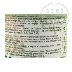 Special Ingredients Ingredients Brands|Baking Ingredients^Sunflower Lecithin Powder, 100g