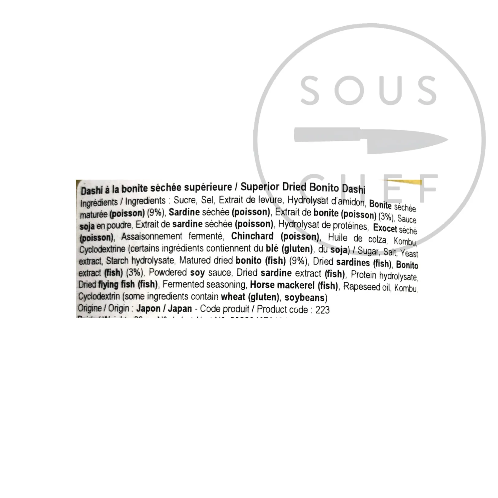 Nakahara Suisan Japanese Ingredients|Stock & Bouillon^Superior Dashi Makurazaki, 10 x 8g sachets