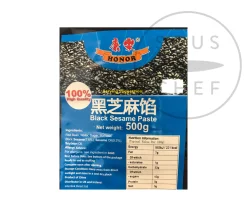 HONOR Ingredients Brands|Chinese Ingredients^Sweetened Black Sesame Paste, 500g