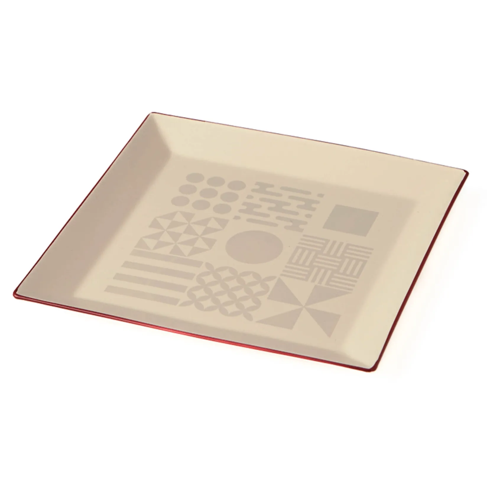 Takenaka Tableware Brands|Japanese Ingredients^Fukue White Square Plate, 19cm