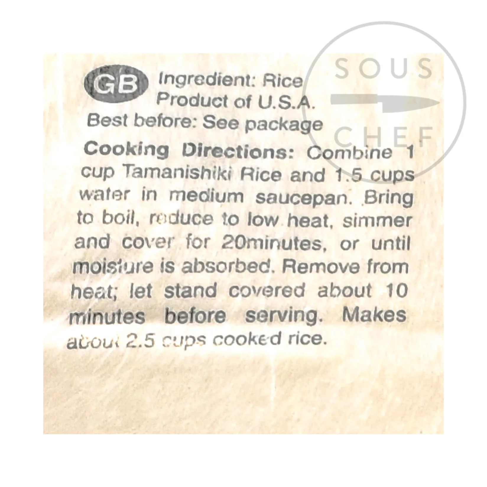 Tamanishiki Japanese Ingredients|Pasta, Rice & Beans^Short Grain Sushi Rice, 5kg