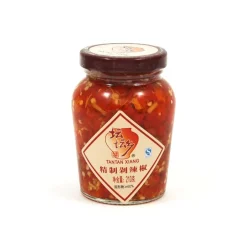 Tantan Xiang Ingredients Brands|Chinese Ingredients^- Chopped Salted Red Chilli, 210g