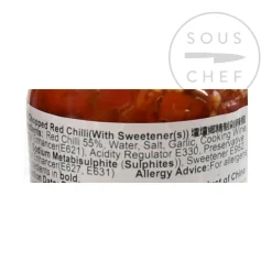 Tantan Xiang Ingredients Brands|Chinese Ingredients^- Chopped Salted Red Chilli, 210g