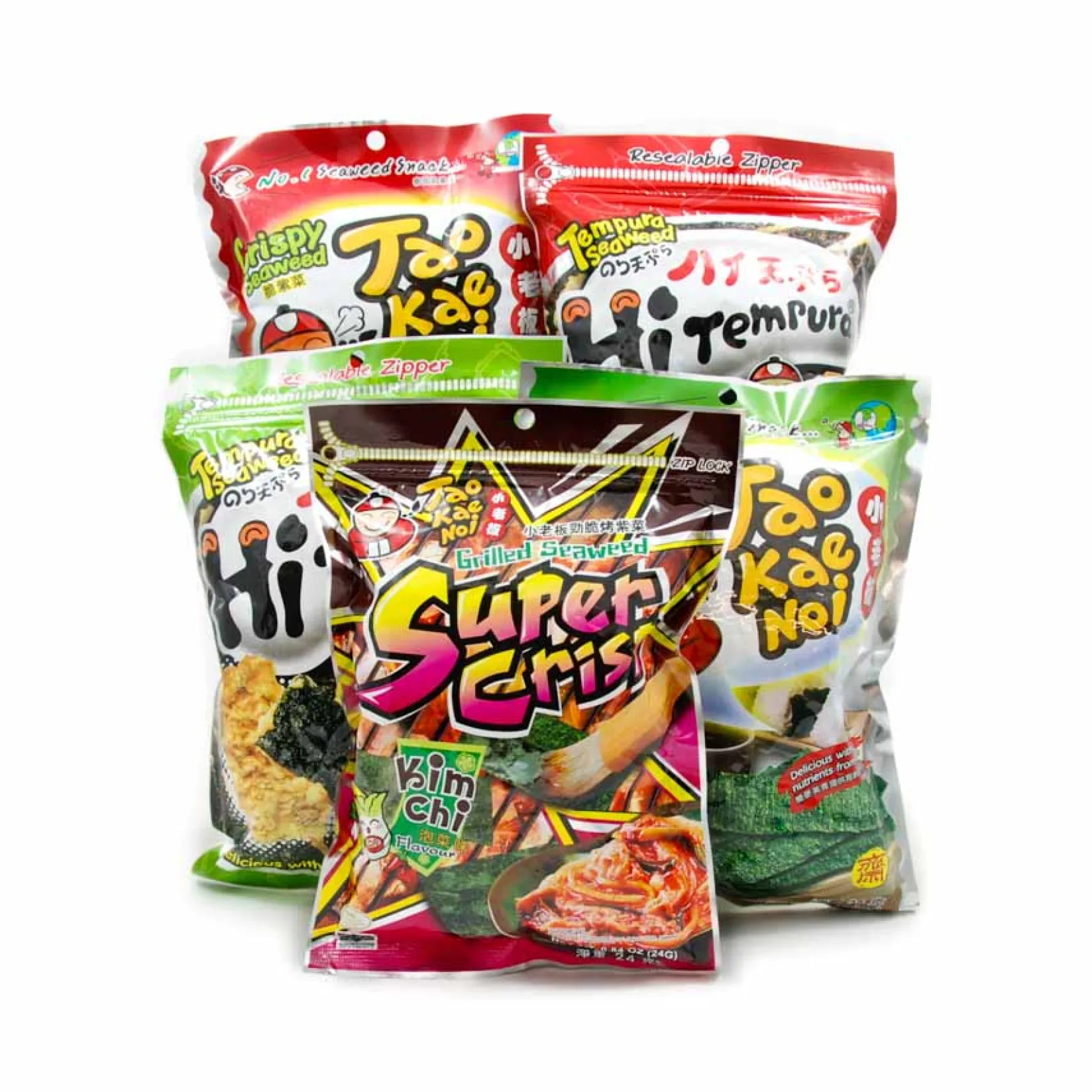 Tao Kae Noi Ingredients Brands|Southeast Asian Ingredients^Tempura Seaweed Spicy, 40g