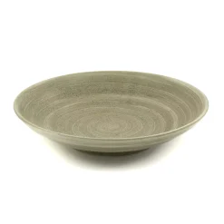 Kiji Stoneware & Ceramics Tableware Brands|Japanese Ingredients^Tatsumaki Coupe Plate, 23cm