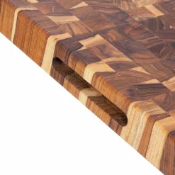 Teakhaus Kitchen Tools & Utensils|Chopping & Carving Boards^End Grain Butcher Block Rectangular Cutting Board, Medium