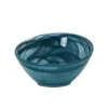 Turkish Tableware Tableware Brands|Crockery & Dinnerware^Teal Marble Glass Bowl, 14.5cm