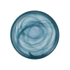 Turkish Tableware Tableware Brands|Plates^Teal Marble Glass Bread Plate, 15.5cm