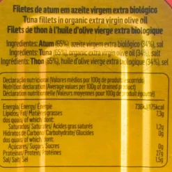 Tenorio Ingredients Brands|Tinned Fish & Seafood^Natural Tuna Fillet in Organic Olive Oil, 120g