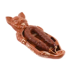 TERRACOTA ASSADEIRA Tableware Brands^Terracotta Chorizo Pig Serving Dish, 33cm