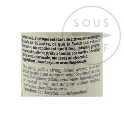 Terre Exotique Ingredients Brands|Southeast Asian Ingredients^Batak Berry, 20g