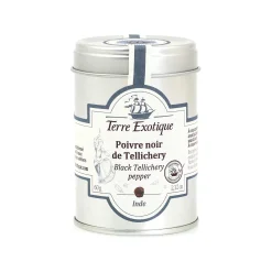 Terre Exotique Herbs & Spices|Ingredients Brands^Black Tellicherry Pepper, 60g