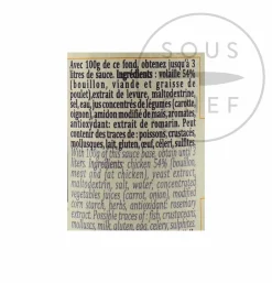 Terre Exotique French Ingredients|Stock & Bouillon^Chicken Base, 100g