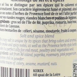 Terre Exotique Ingredients Brands|Herbs & Spices^Crazy Salt, 90g