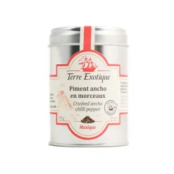 Terre Exotique Ingredients Brands|Herbs & Spices^Crushed Ancho Chilli Pepper, 45g