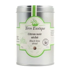 Terre Exotique Ingredients Brands|Middle Eastern Ingredients^Dried Black Lime, 40g